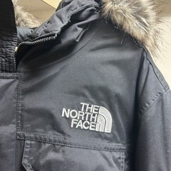 ノースフェイスファー付きダウン