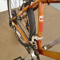 ★店頭にて試乗可★ J4401　クロスバイク　LOUIS　GARNEAU　ルイガノ　ブラウン　24段ギア　28インチ　 クリーニング、簡易メンテナンス済み　【リユースのサカイ柏店】　 中古自転車 　流山市 中古自転車 松戸市 中古自転車 我孫子市 中古自転車 船橋市 中古自転車 守谷市 中古自転車 取手市 中古自転車