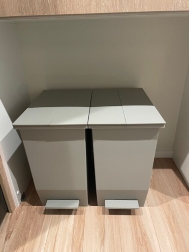 ソロウ　solow 45lゴミ箱　グレー　未使用　2個セット