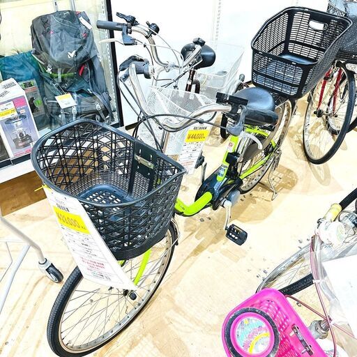 4/13パナソニック/Panasonic 電動自転車 VIVI DX BE-END435 2013年製 24インチ