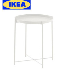 【決まりました】 IKEA　トレイテーブル　白