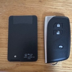 LS460後期スマートキー、カードキー