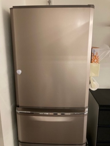 三菱　3ドア冷凍冷蔵庫　335L　MR-C34D-P