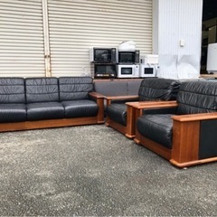 福岡市内配送無料 5人掛けソファ