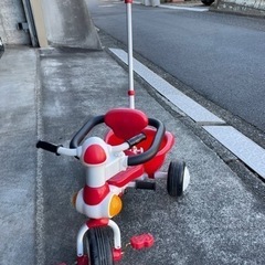 三輪車　手押し　ガード付き