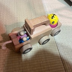 しまじろう　木製列車　知育玩具