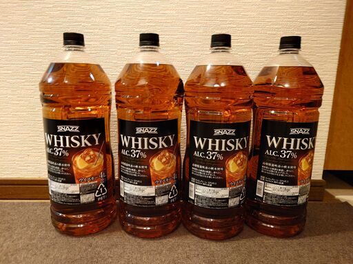 【売】トップバリュの4Lウイスキー・焼酎７本おまとめ