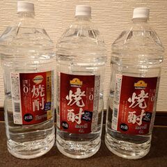 【売】トップバリュの4Lウイスキー・焼酎７本おまとめ 売】トップバリュの4Lウイスキー・焼酎7本おまとめ