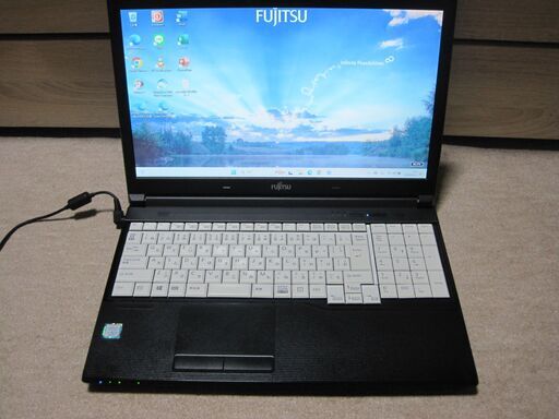 FUJITSU 富士通 Win11 Pro 64bit LIFEBOOK A577/RX　Core i3 7100U  メモリ8GB HDD500GB Office2021無線 Bluetooth