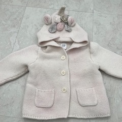 baby gap  ユニコーン　ニットカーディガン