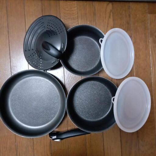 T-FAL鍋＆フライパン＆蓋＆取手