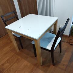 食卓テーブル　テーブル　机　イス