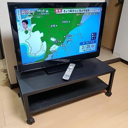 Panasonic ビエラ 液晶テレビ32インチ(2012年) テレビ台\u0026同軸ケーブル付き