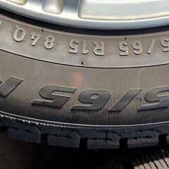 175/65/R15 スタッドレスタイヤ付き ホイール