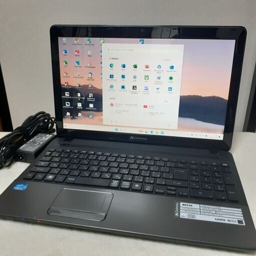 【取引中です】 Gateway　15インチ　i5　8GB　SSD（256）　Office2021　カメラ　Wi-Fi　マルチ　テンキー　Windows11　23H2