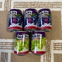 ウェルチ　缶ジュース　５本