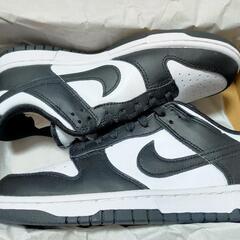 NIKE DUNK LOW  BLACK/WHITE  27cm