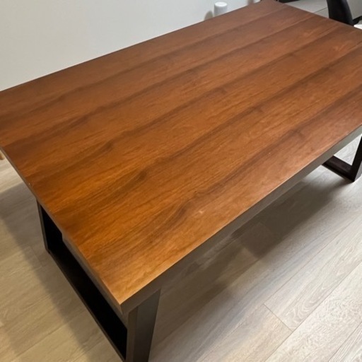 引き取り限定】木目ダイニングテーブル