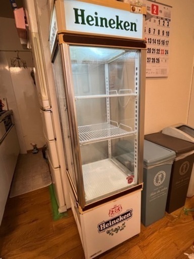 サンヨー冷蔵庫ハイネケン。引き取り限定