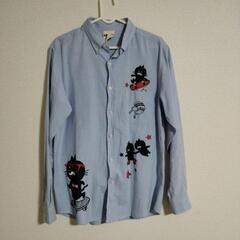 【100円】【LUCPY】水色のジャケット、カッター