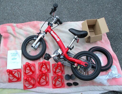 ☆HenshinBike2 へんしんバイク2 自転車デビューからサイクリングまでこれ1台◆ペダル後付けバランスバイク売上No.1