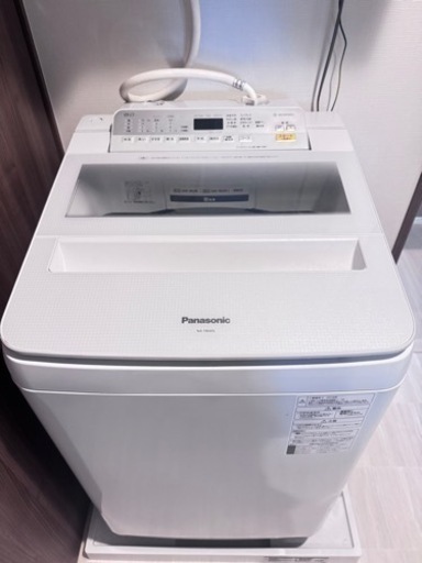 洗濯機　パナソニック　2018年　8.0kg NA-F8AE6
