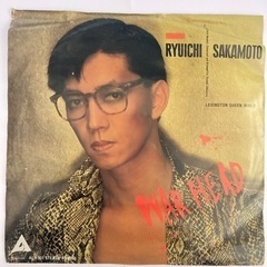紫盤シングルレコード RYUICHI SAKAMOTO/WAR ...
