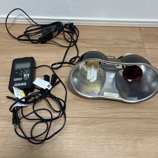 エキゾテラ　タイマーサーモスタット　ズーメッド　ダブルランプソケットのセット