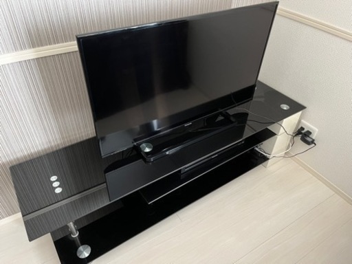 ４月末処分　テレビ、テレビ台、レコーダーセット