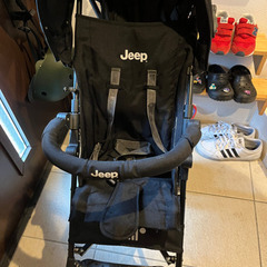 【フロントバー付き】Jeep アドベンチャーベビーカー　B型　バギー　