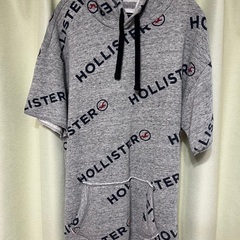 HOLLISTER ホリスター　半袖パーカー　Mサイズ