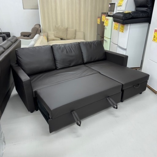 超美品‼️】定価82,990円♪ 現行モデル ニトリ 210cm幅3人掛けカウチ  