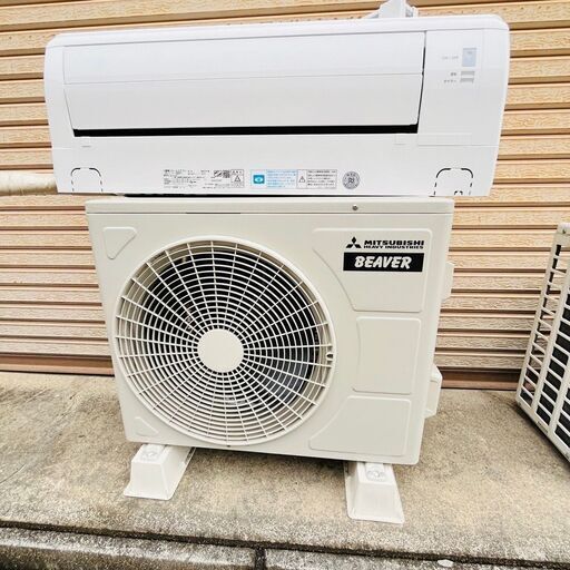 受け渡し予定者様決定☆美品☆ エアコン 三菱 ビーバー 6畳用 2020年製