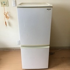 シャープ冷凍冷蔵庫ノンフロンSJ-14S-W