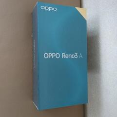 OPPO Reno3a 新品未使用未開封品