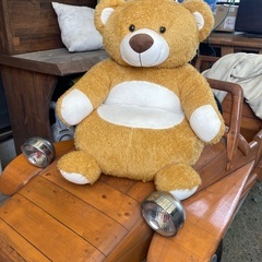 可愛い　熊の座椅子　お子様専用かな