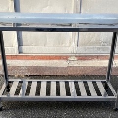 業務用 コンロ台 作業台 調理台 1200×450×800+40 キッチン 用品 店舗 居酒屋 焼き台 厨房 飲食店 ガス台 厨房機器 バックガード付き 大阪