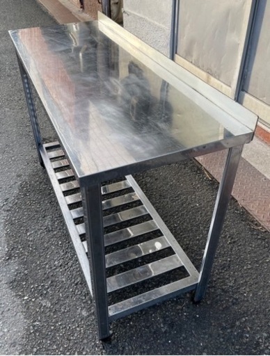 業務用 コンロ台 作業台 調理台 1200×450×800+40 キッチン 用品 店舗  