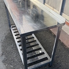 業務用 コンロ台 作業台 調理台 1200×450×800+40 キッチン 用品 店舗 居酒屋 焼き台 厨房 飲食店 ガス台 厨房機器 バックガード付き 大阪