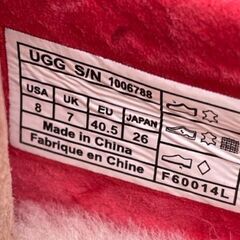 新品UGG(S/N 1006788)シューズ(F60014L)