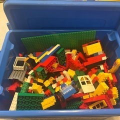 レゴ　LEGO 基本の　青いコンテナ 7795
