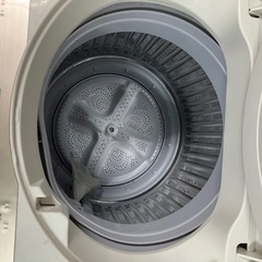 北海道 帯広 洗濯機 SHARP シャープ 2019年製 ES-GE6D-T 6.0kg モノココ