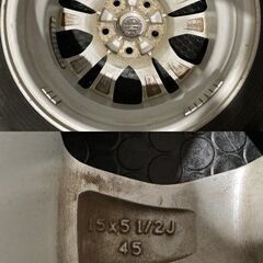 PRACTIVA 195/65R15】夏タイヤ【日産 セレナ 純正ホイール 15インチ 4