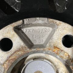 BS BRIDGESTONE ECO FORME CRS131 エコフォルムCRS131 社外ホイール 17インチ 7.5J5HPCD120+34 BMW/X1/X3等　(MHA116) クレジットカード QRコード決済可能