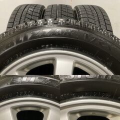 【BS BLIZZAK VRX 155/65R14】スタッドレス【ダイハツ 純正ホイール 14インチ 4.5J4HPCD100+45】19年製 バリ溝 タント ムーヴ等　(MTD521)クレジットカード QRコード決済可能