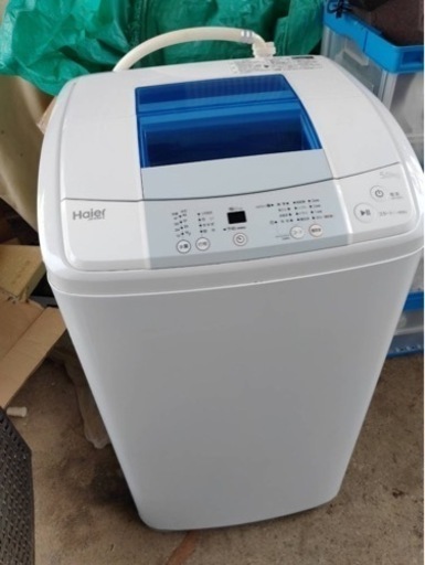 【‼️✨中古美品✨‼️】✨2015年製✨153番 Haier✨電気洗濯機✨JW-K50LE