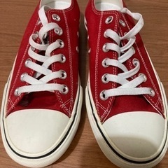 赤色 靴 23.5センチ