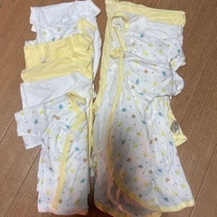 新生児　10枚肌着セット☆新品　未使用沢山あります☆50〜60サイズ