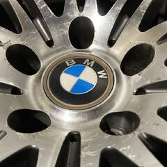 社外ホイール 18インチ 4本 8J5HPCD120+15 BMW純正ホイールキャップ 