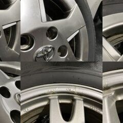 【BS BLIZZAK VRX2 195/65R15】スタッドレス【トヨタ 30プリウス 純正ホイール 15インチ 6J5HPCD100+45】ハイグロス バリ溝　(MTZ20)クレジットカード QRコード決済可能